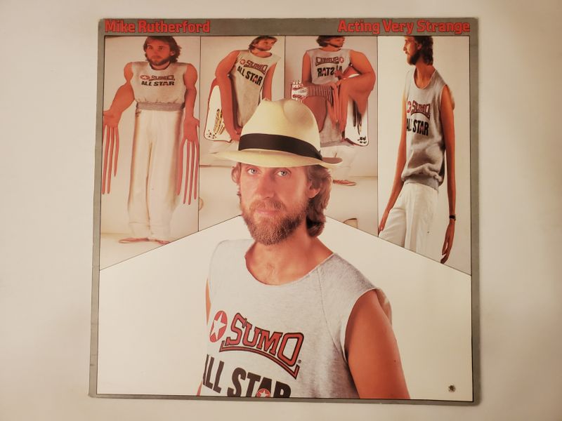 Mike Rutherford Acting Very Strange vinyl record